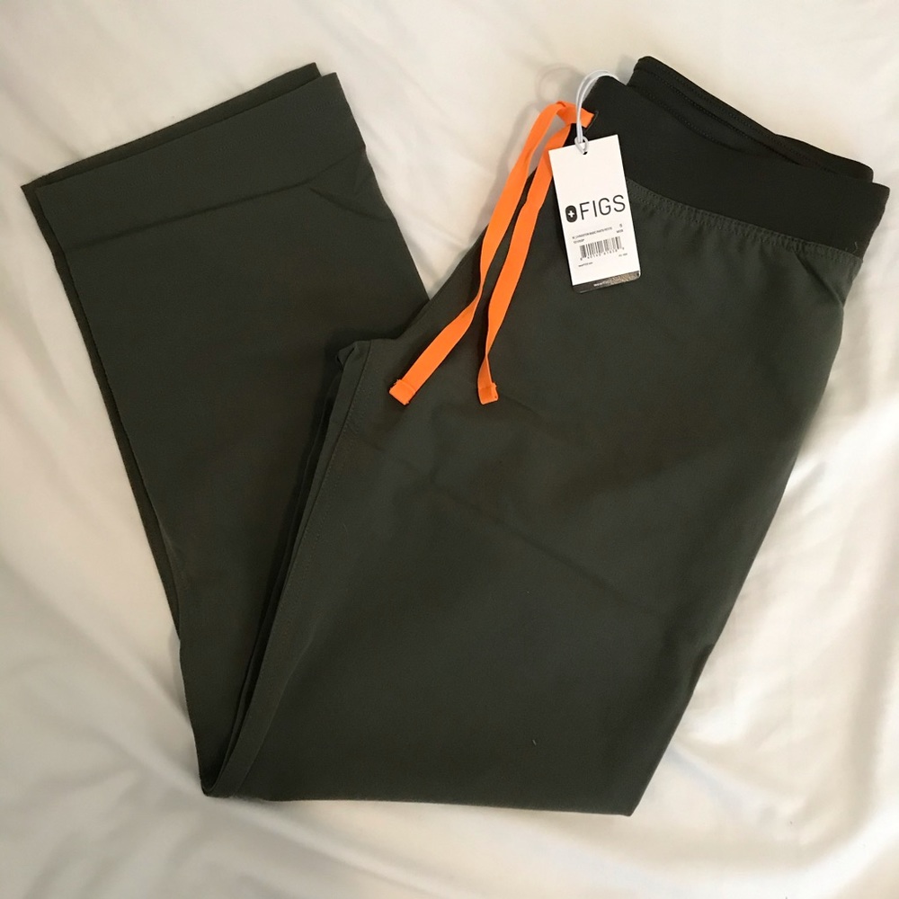 FIGS SCRUBS limited edition MOSS Livingston pants